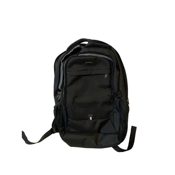 Duslang Padded Computer Black Backpack - Picture 1 of 6